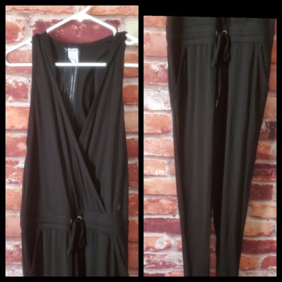 Splendid Black Hooded Jumpsuit XS NWT - Picture 2 of 5